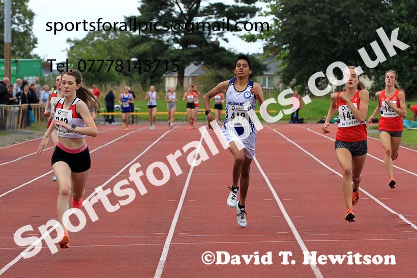 400 metres, 2023 NEGP 5 Monkton, Wed, July 26th. Photo: David T. Hewitson/Sports for All Pics